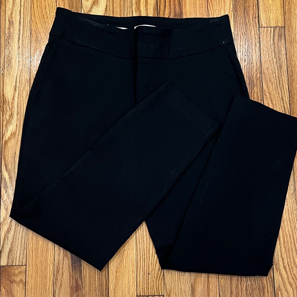 Women’s Van Heusen Black Slim Fit Stretch Pull-On Pants - Picture 6 of 9